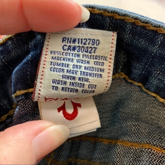 True Religion Straight Leg Jean size 25 - Picture 11 of 11